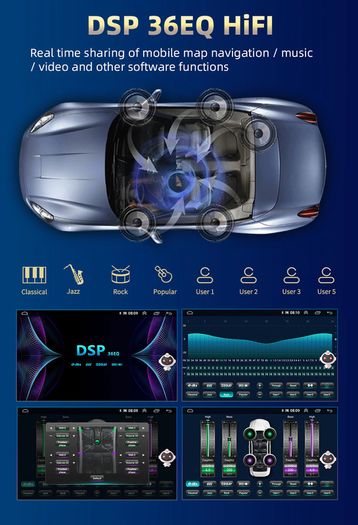 9" Android Car Stereo Radio for Toyota Corolla 2009-2013 Multimedia Player 2 Din Video GPS