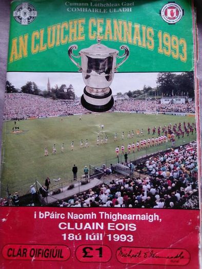 Derry GAA Programmes