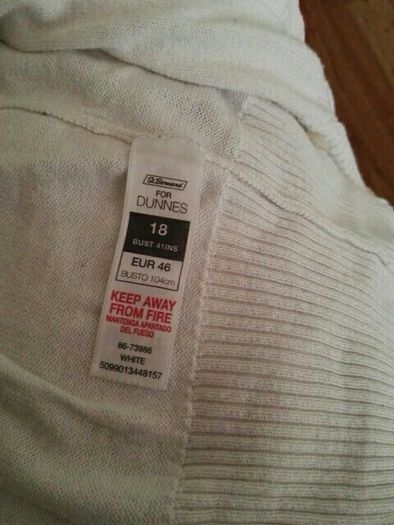 White Cardigan