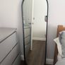 Audo black oval mirror Image 5