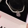 pandora bracelet and heart charm Image 6