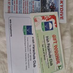 Sky jump voucher