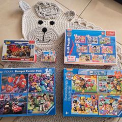 Puzzles 5 boxes age 4+