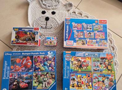 Puzzles 5 boxes age 4+