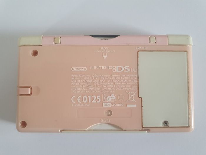 Nintendo DS Lite pink/white