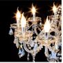 Elegant Crystal Chandelier Light 10 Arms  Crystal Ceiling Pendant Lamp Image 7