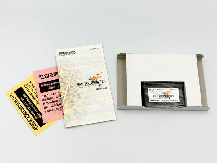 Final Fantasy Tactics Advance Nintendo Game Boy Advance SP Console - Boxed