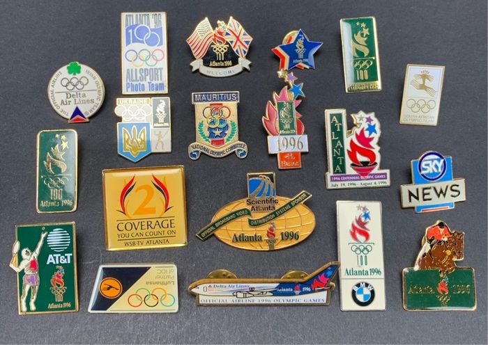 Atlanta Olympic Games 1996 pins