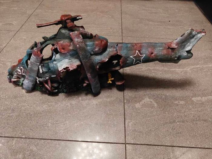 aquarium helicopter