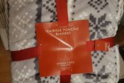 poncho blanket