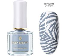 Born Pretty Nails stamping polish grey ET01 Nail art