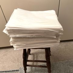 Large paperbacked bags