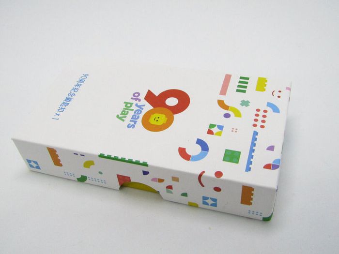 LEGO Korea Asia Exclusive VIP Gift Colour Silver 2 X 2 Keychain To Celebrate 90 years Of Play At The Lego Vary Rare And Hard To Find