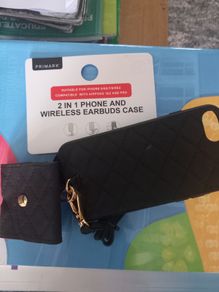 Phone & Wireless Earbuds Case BNWT