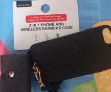 Phone & Wireless Earbuds Case BNWT