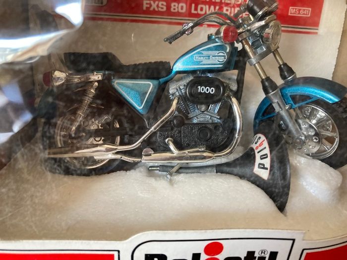 Harley Davidson FXS 80 Low Ride Scale 1/15 Rare Polistil