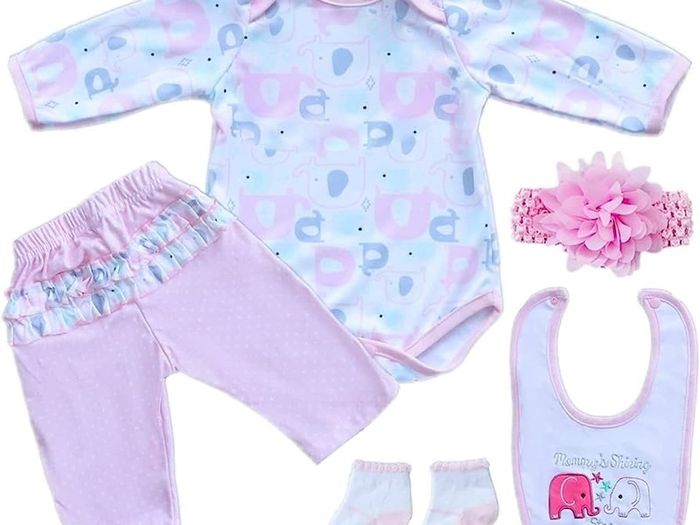 Reborn Baby Doll Clothes For 50-55cm/20-22in Simulation Infant Doll Newborn Doll Clothes Set (FREE SHIPPING)
