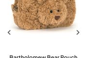 New JELLYCAT Bartholomew Bear Pouch