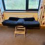Corolla AE86 black rear bench seat Image 2