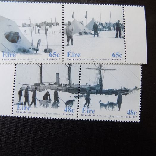 Ireland 2004.90th Anniversary of Shackleton's Expedition.Stamp set. MNH.