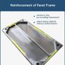 Stainless Steel Tables Commercial Kitchen Catering Table Heavy Duty Preparation Work Bench with Adjustable Under Shelf for Restaurant Home Hotel 91 X 61 X 85 cm Image 5