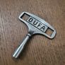 Antique German DUFA Box Wall Clock, Fully Working with Original Key (c. 1920s) Image 7