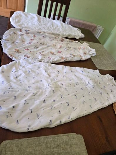Pure Cotton Baby/Toddler Sleep Bags, 0-3 Years