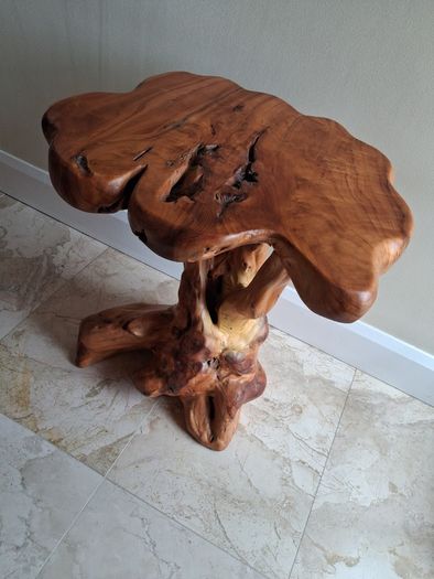 Bog oak table