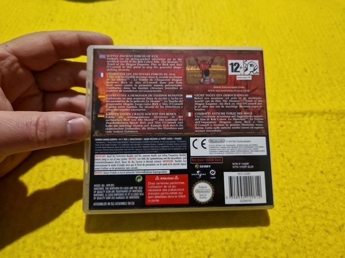 The Mummy Tomb of the Dragon Emperor Nintendo Ds games Original