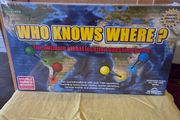 Brand New Sealed Who Knows Where? Board Game