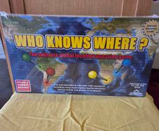 Brand New Sealed Who Knows Where? Board Game