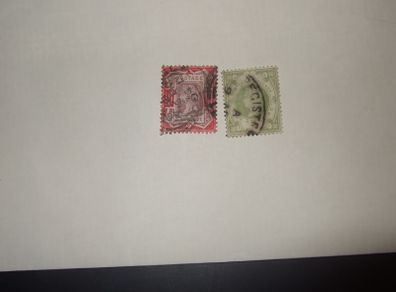 British Stamps Of Queen Victoria.