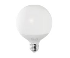 LED bulb E27 1055 lumen, dimmable/globe opal white, 95 mm