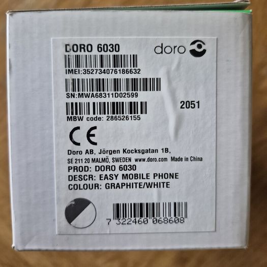 Doro 6030 Mobile Phone