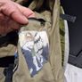 Vintage World Traveler Canvas Backpack  Patch Covered Adventure Rucksack Image 6