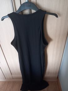 Ladies Black Racer Back Dress