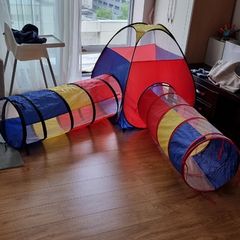 Play tent and tunnel