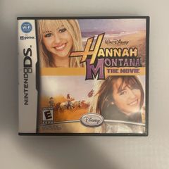 Nintendo DS Hannah Montana case and Manual (no game)
