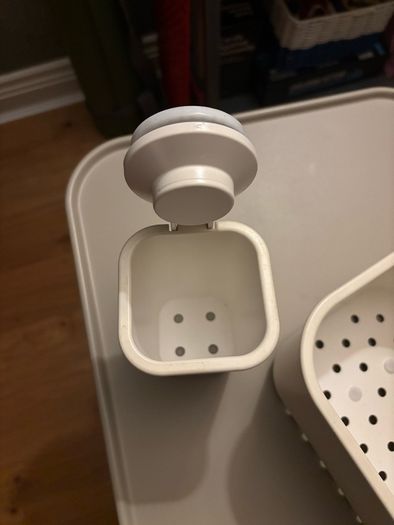 IKEA Tisken suction storage set