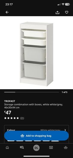 Trofast Toy Storage