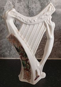 Cre Celtic Harp Ornament