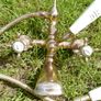 Vintage Brass Bath Shower Mixer Taps VERNON TUTBURY Image 3