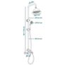 Shower Column in the timeless Bronze Antique Style Image 3