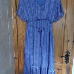 Vintage blue dress (free postage)