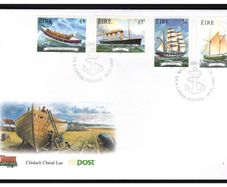 1999 Ireland Ireland Maritime Heritage (Polly Woodside, ILen, RNLI Lifeboat & Titanic) Commemorative Stamps An Post First Day Cover (FDC)