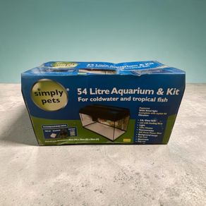 Simply Pets 54 Litre Aquarium Fish Tank, Brand New, Unused