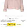 Max Mara Gary Hooded Patch Pocket Jacket - Powder Pink - RRP 529 - Fits UK 12 Image 3