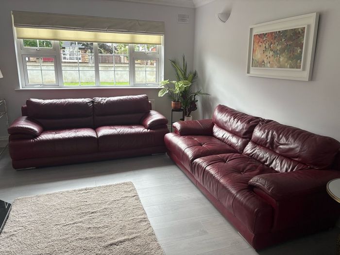 2 3 seater couches and armchair