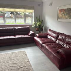 2 3 seater couches and armchair