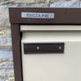 Escoline four drawer metal filing cabinet. Image 2